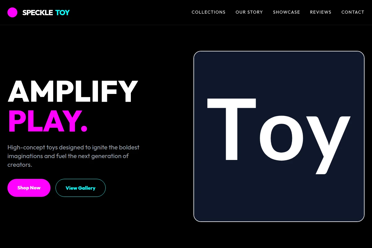 Speckle Toy